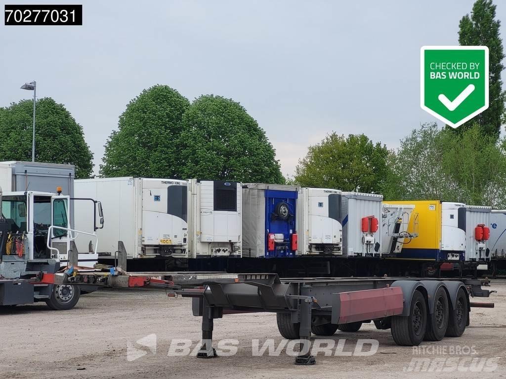 Van Hool 3 axles 컨테이너 세미 트레일러