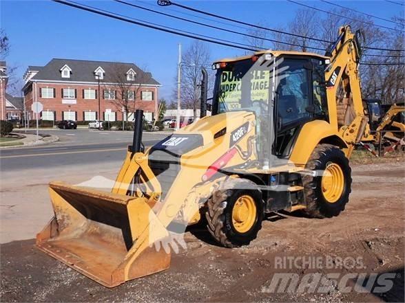 CAT 420F2 백호로더