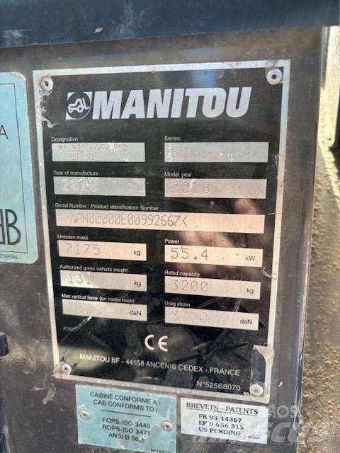 Manitou MT 932 텔러 핸들러