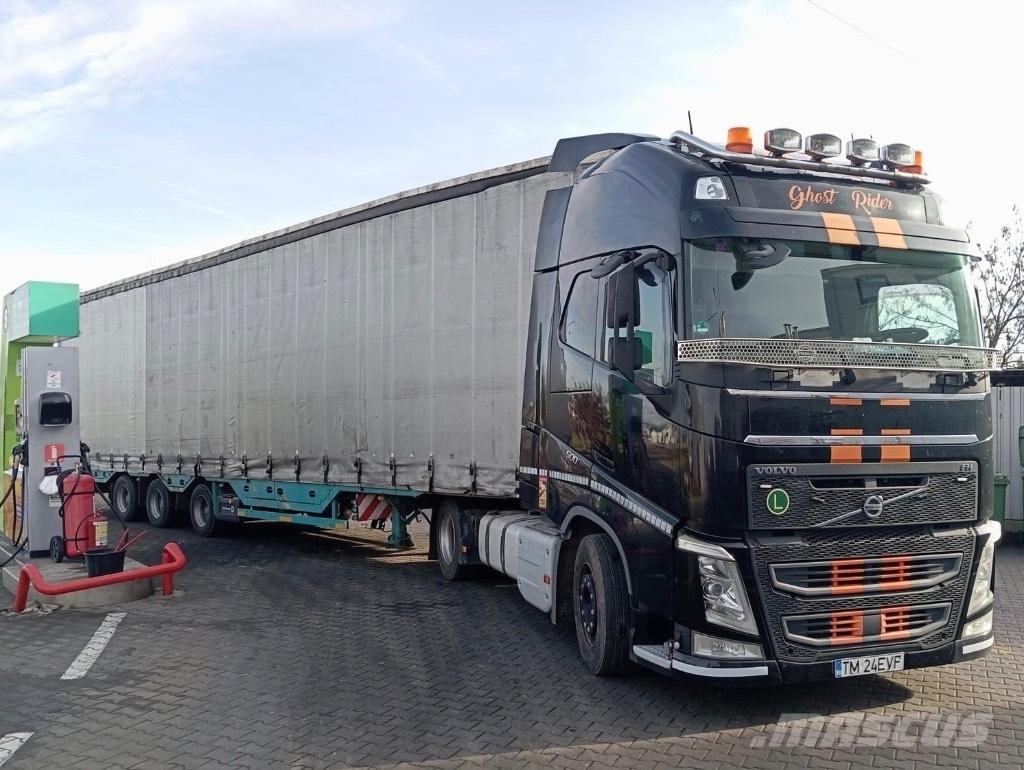 Volvo FH 500 플랫베드/드롭사이드 트럭