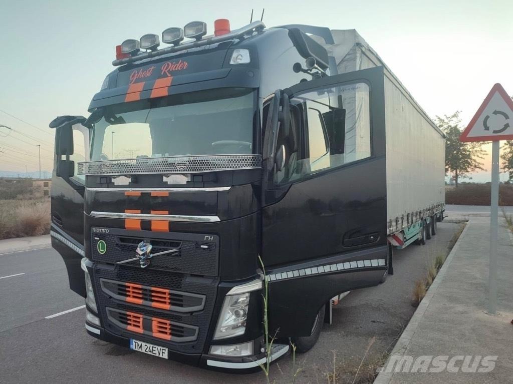 Volvo FH 500 플랫베드/드롭사이드 트럭