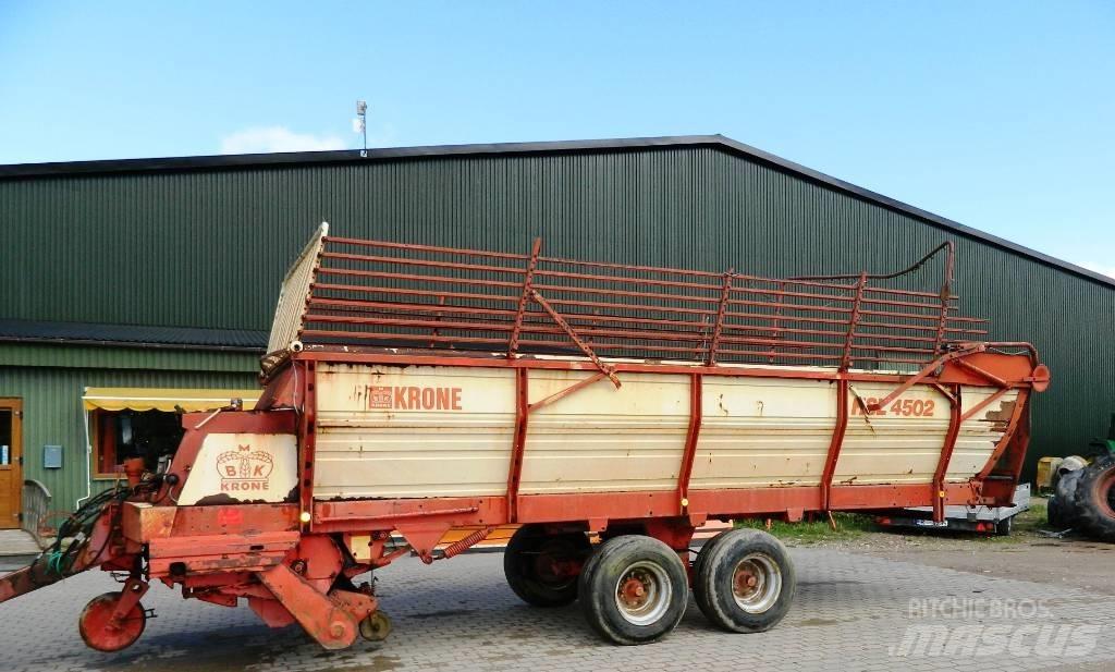 Krone HSL-4502 자동 적재 트레일러