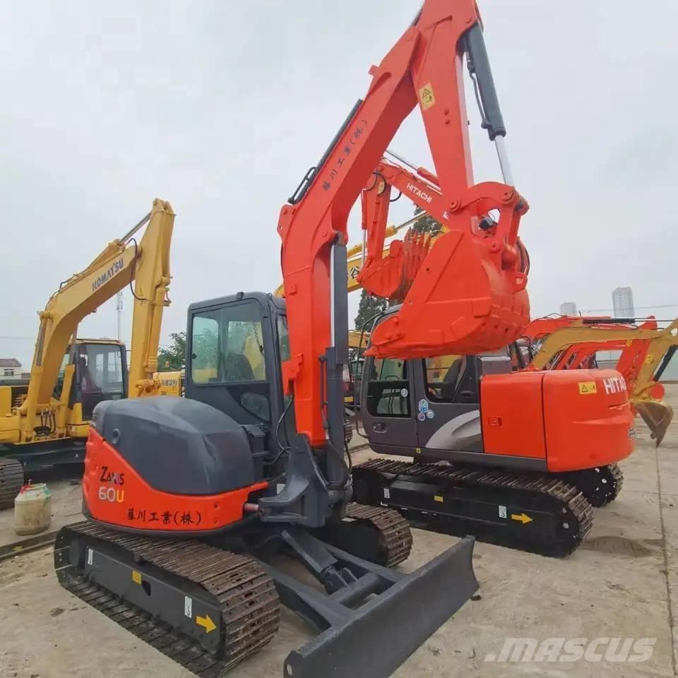 Hitachi ZX60U 소형 굴삭기 7톤 미만