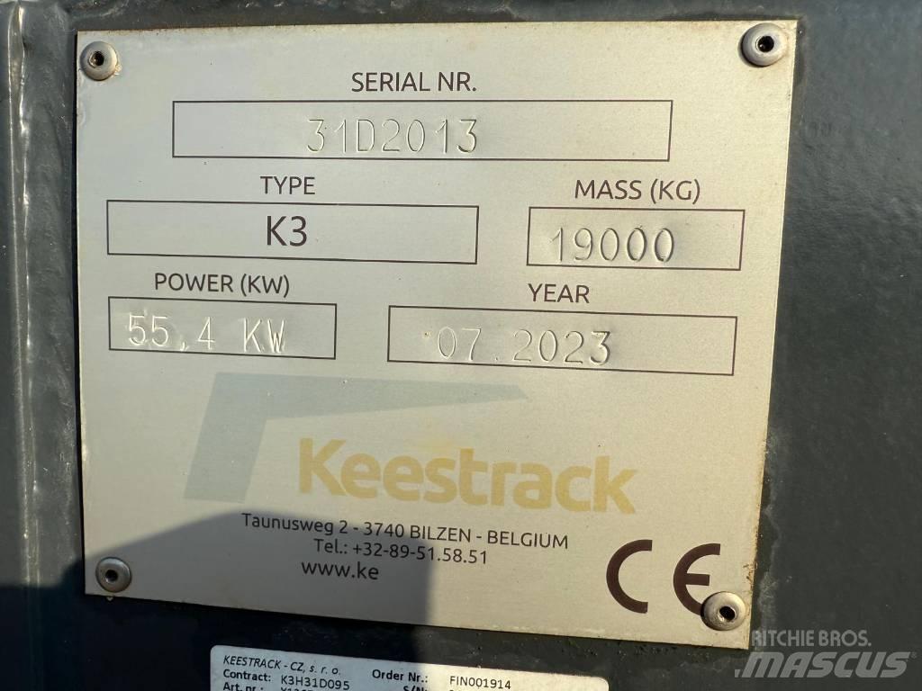 Keestrack K 3 이동식 선별기