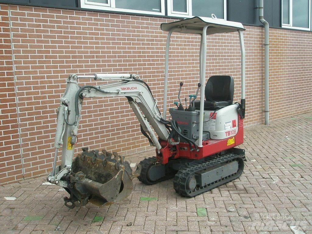 Takeuchi TB108 소형 굴삭기 7톤 미만