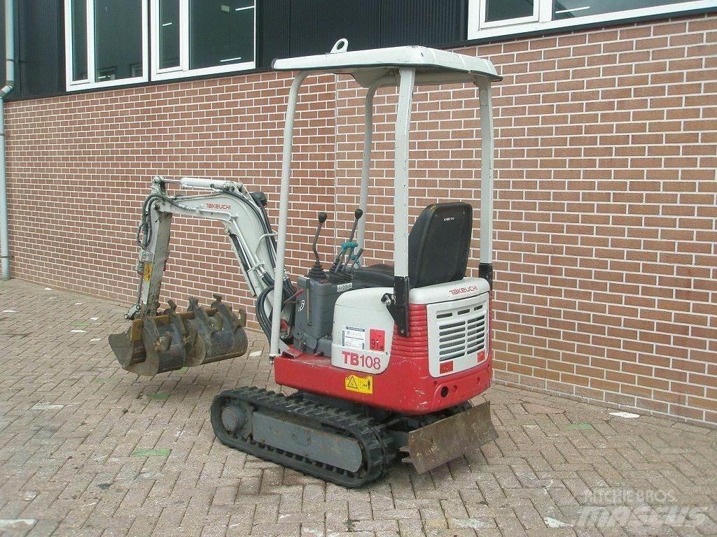 Takeuchi TB108 소형 굴삭기 7톤 미만