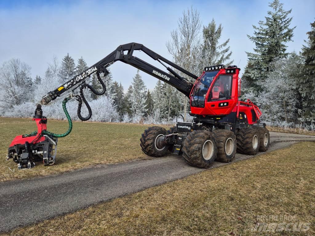 Komatsu 931 XC 원목 하베스터
