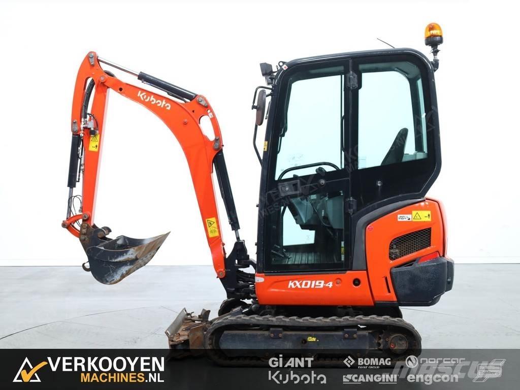 Kubota KX019-4 소형 굴삭기 7톤 미만