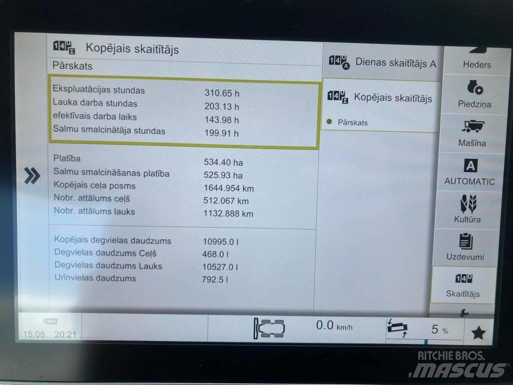 CLAAS Trion 730 콤바인 수확기