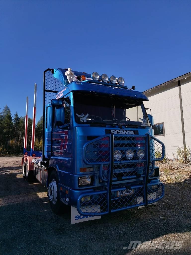 Scania R 143 450 목재 트럭