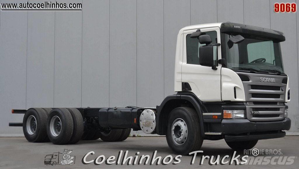 Scania P 380  6x4 새시 운전실 트럭