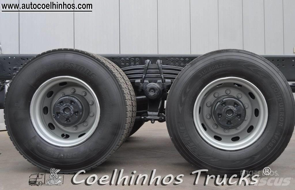 Scania P 380  6x4 새시 운전실 트럭