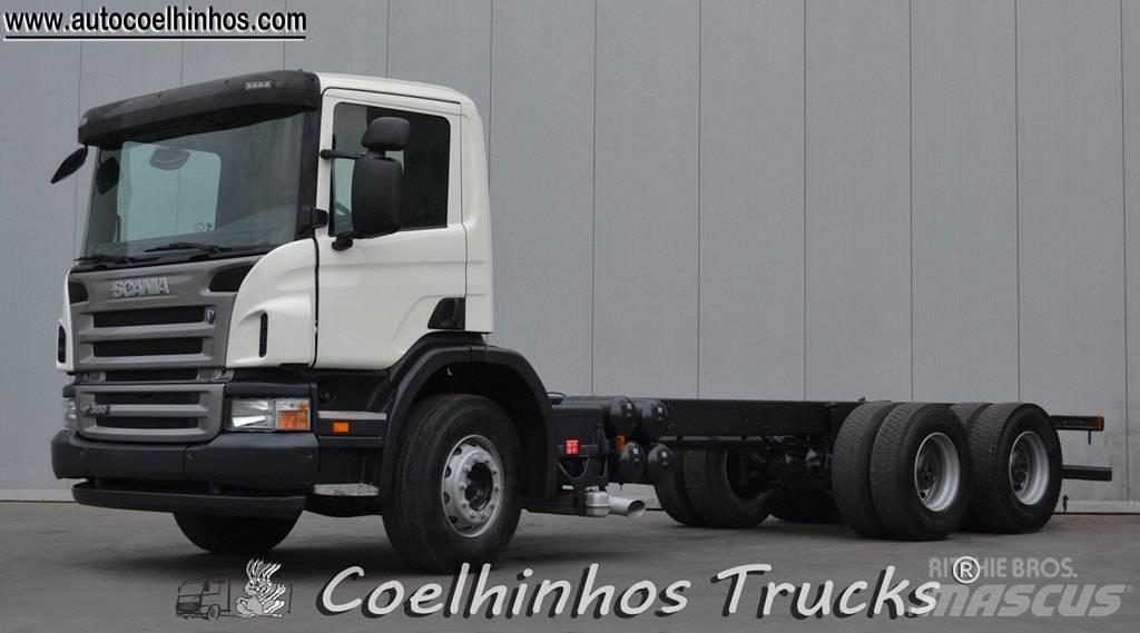 Scania P 380  6x4 새시 운전실 트럭
