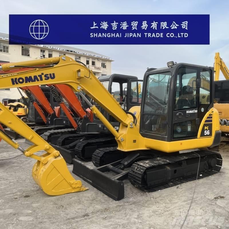 Komatsu PC 56 소형 굴삭기 7톤 미만