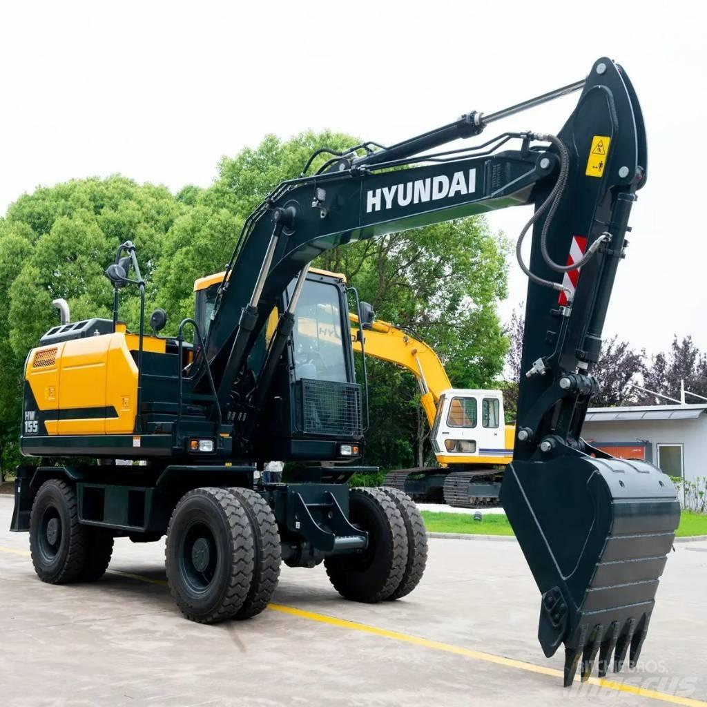 Hyundai HW155  휠 굴삭기