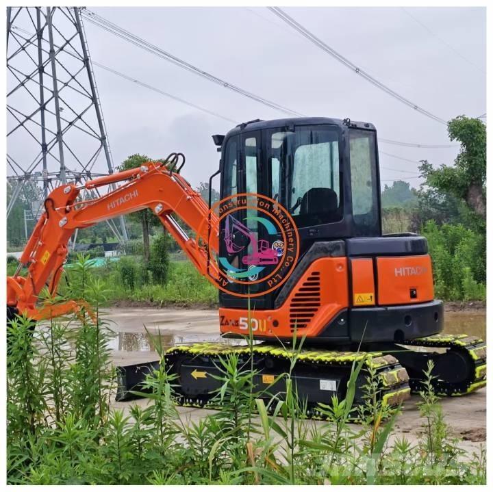Hitachi ZX 50 U-3 소형 굴삭기 7톤 미만