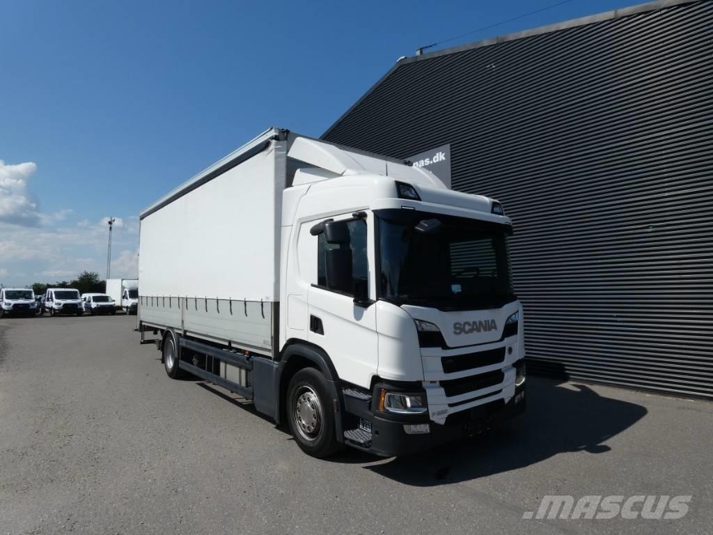 Scania P 280 커튼사이더 트럭