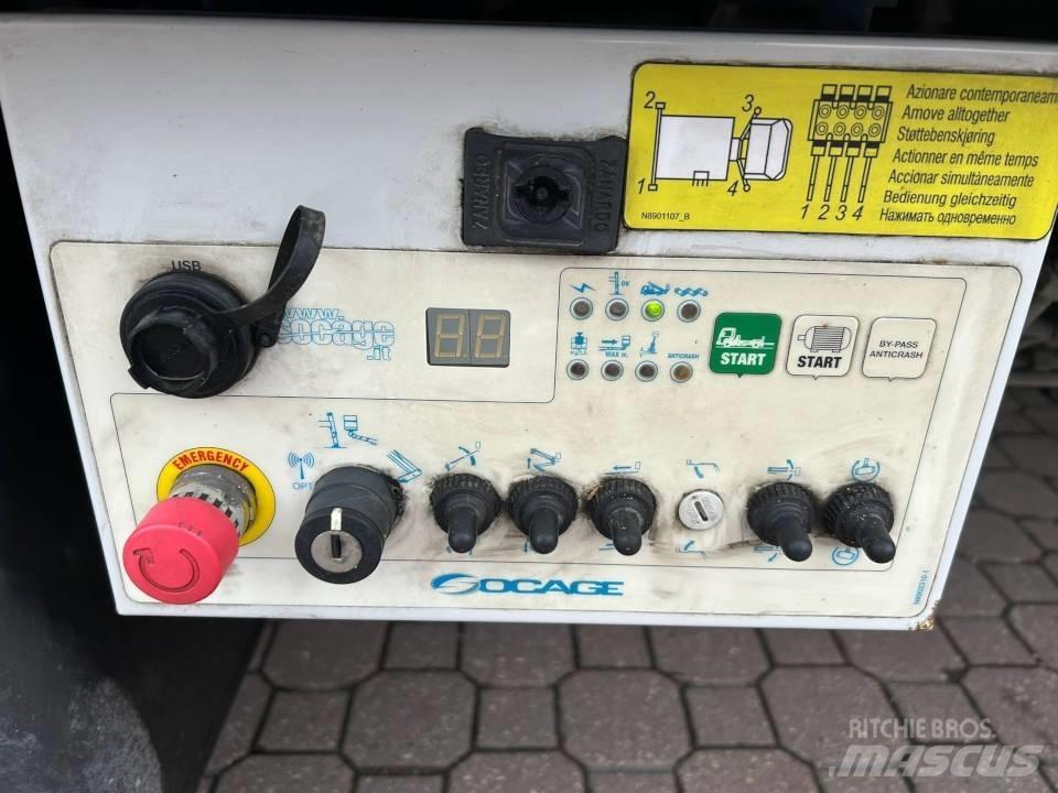 Socage 20D 트럭 탑재 고소작업대