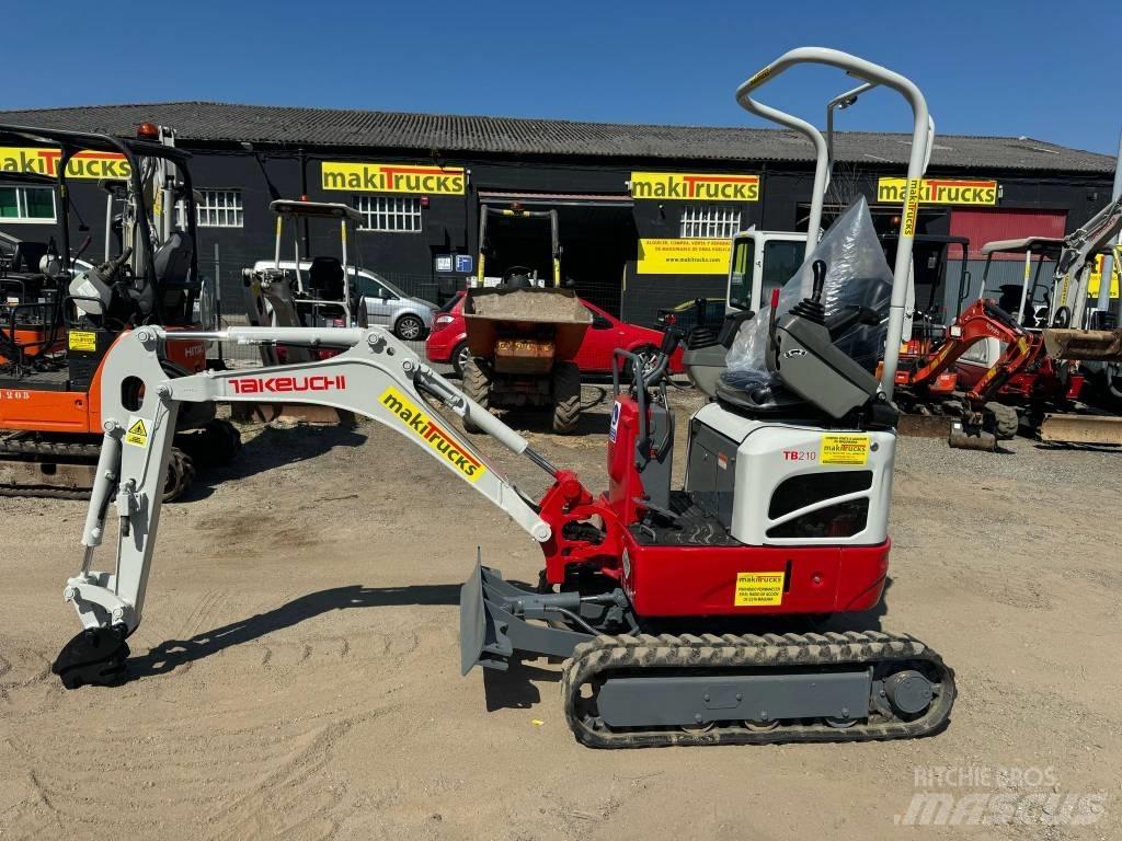 Takeuchi TB 210 R 소형 굴삭기 7톤 미만