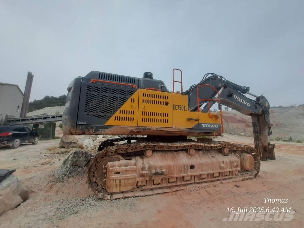 Volvo EC750EL 대형 굴삭기 29톤 이상