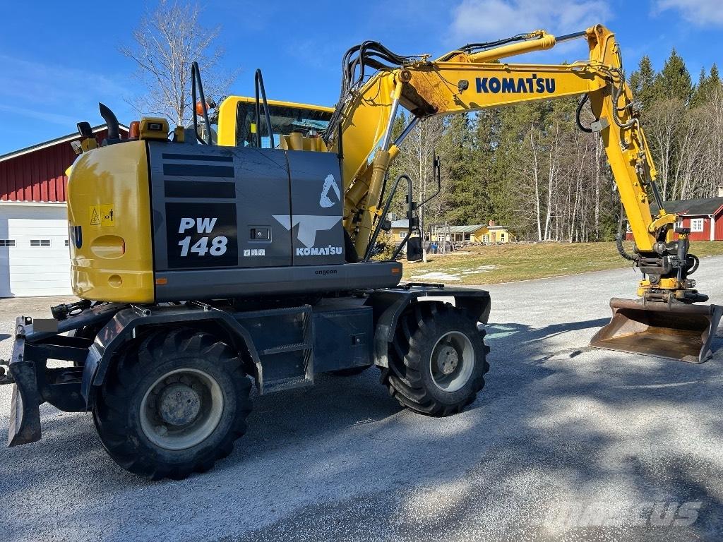 Komatsu PW 148-10  휠 굴삭기