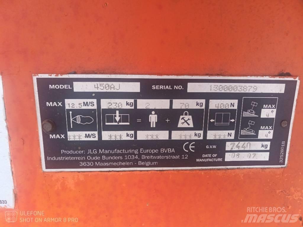 JLG 450 AJS II 관절형 전동이동 리프트