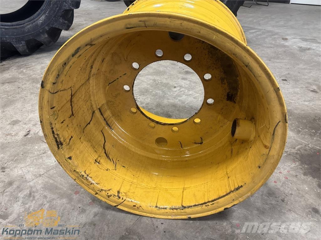 Rottne H14 24x26,5 타이어, 휠 및 림