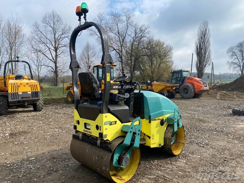 Ammann ARX 26 트윈 드럼 롤러