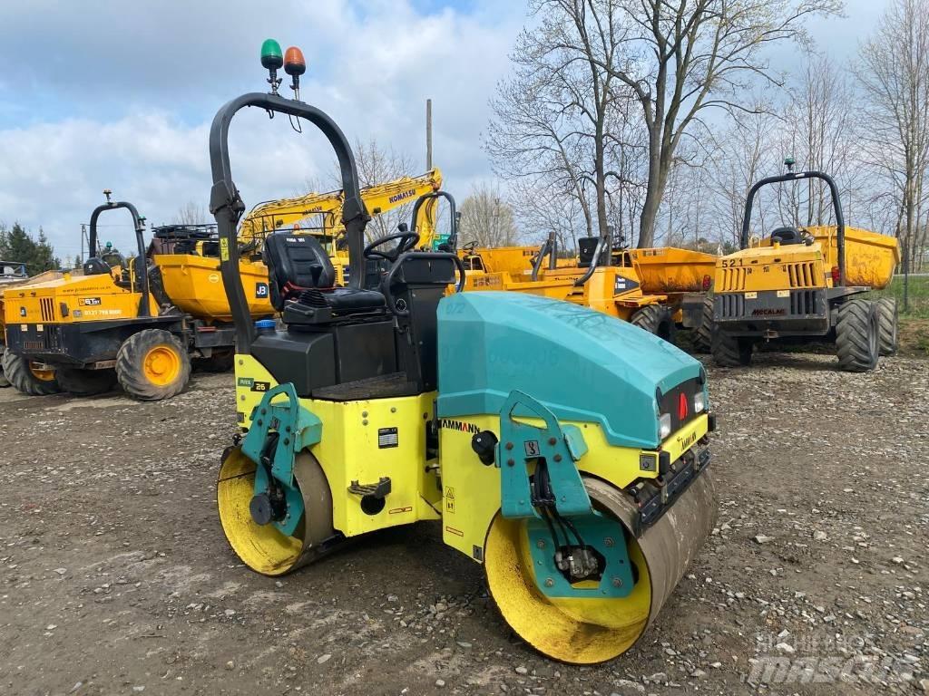 Ammann ARX 26 트윈 드럼 롤러