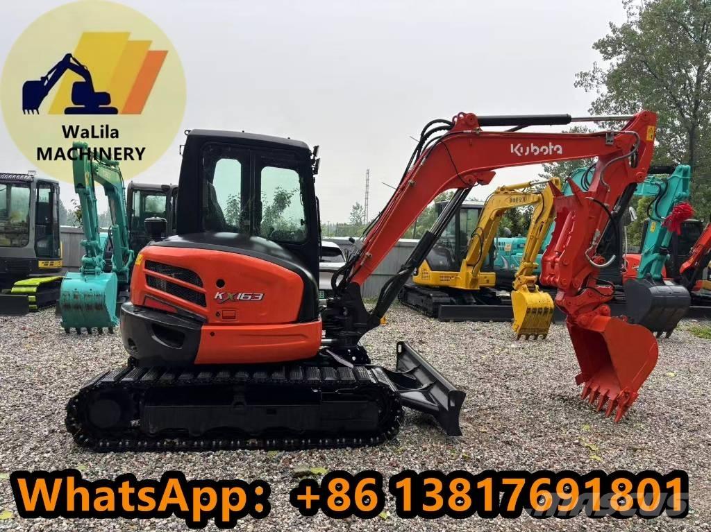 Kubota KX 163-5 소형 굴삭기 7톤 미만