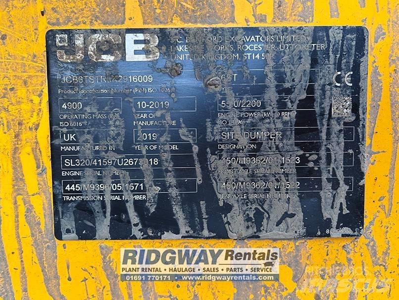 JCB 6 ST 건설현장 덤프트럭