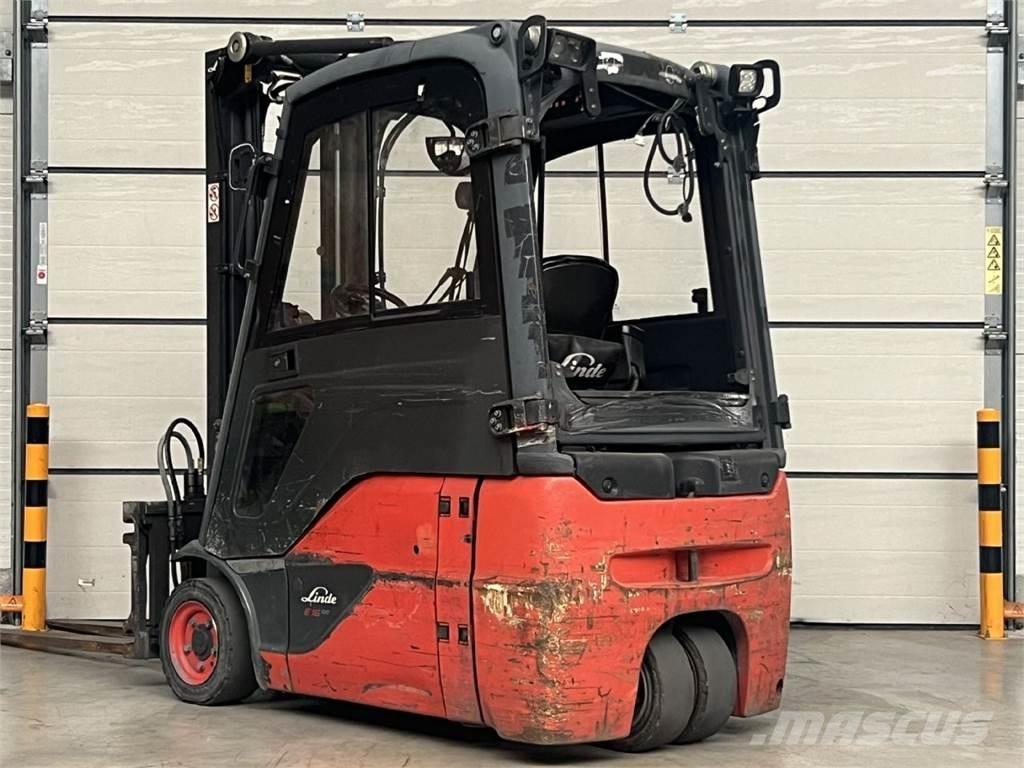 Linde E16-02 전동 지게차
