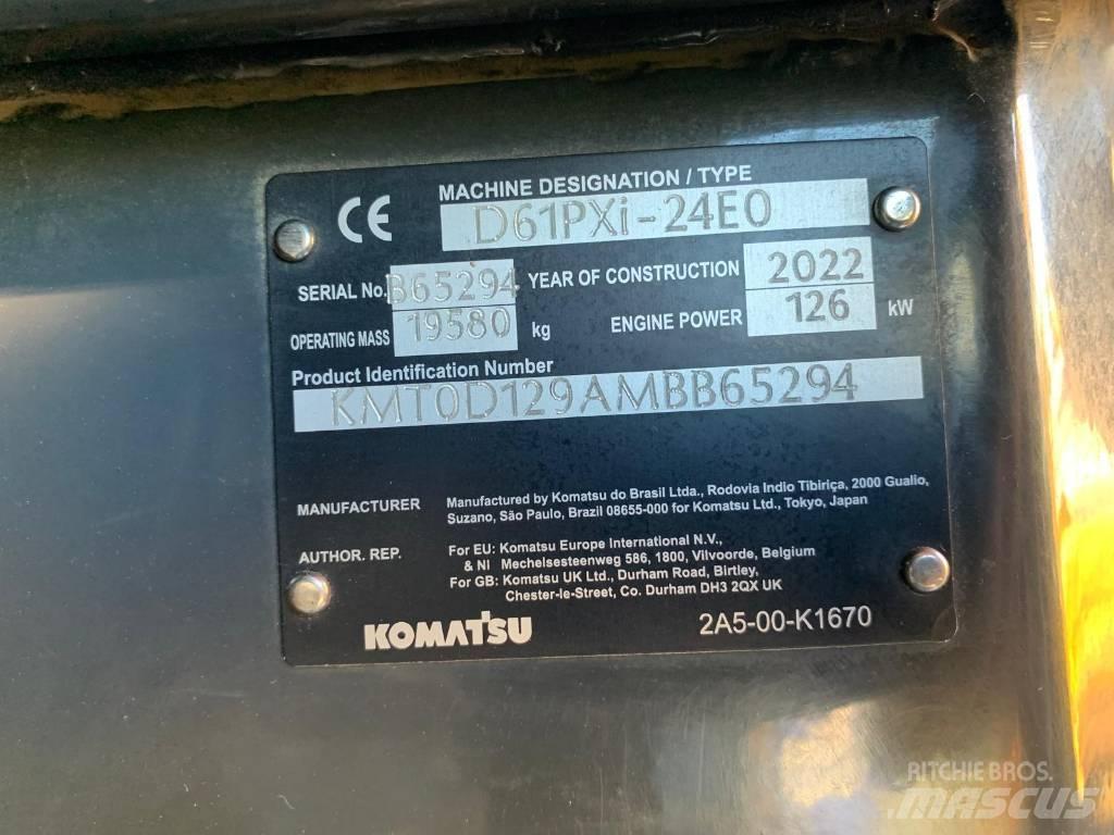 Komatsu D61PXi-24E0 크롤러 도저