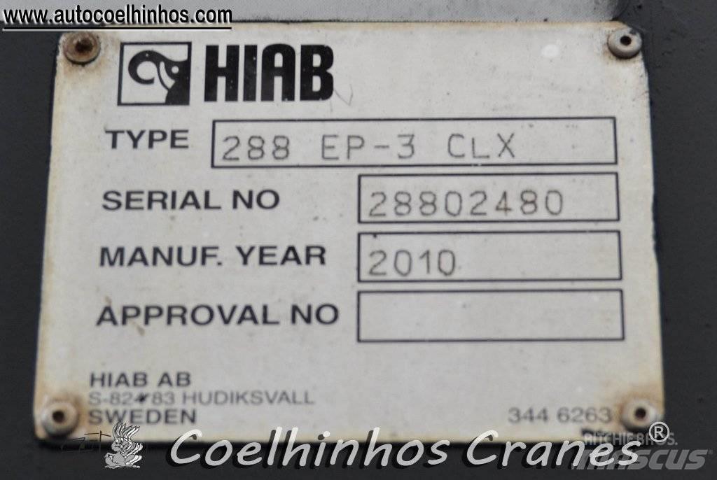 Hiab 288 XS / EP 3-CLX 로더 크레인