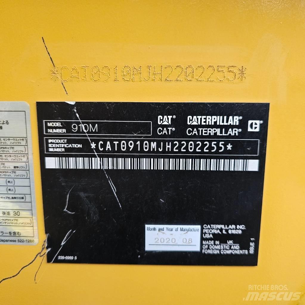 CAT 910M  휠로우더