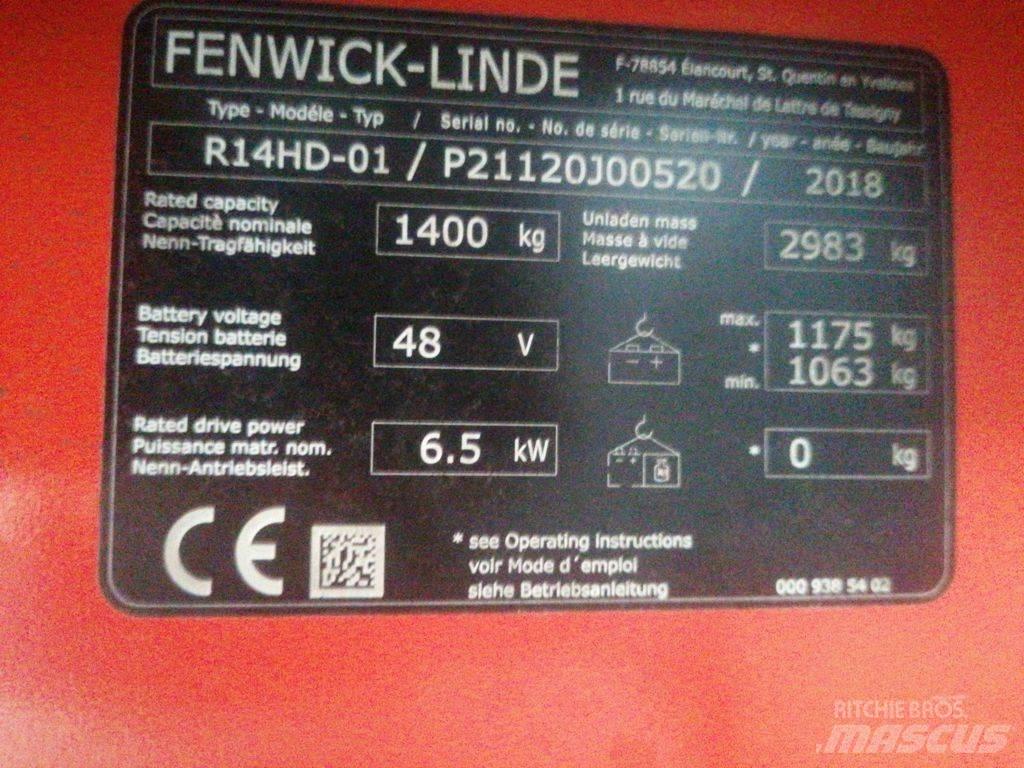Linde R14HD 리치 트럭