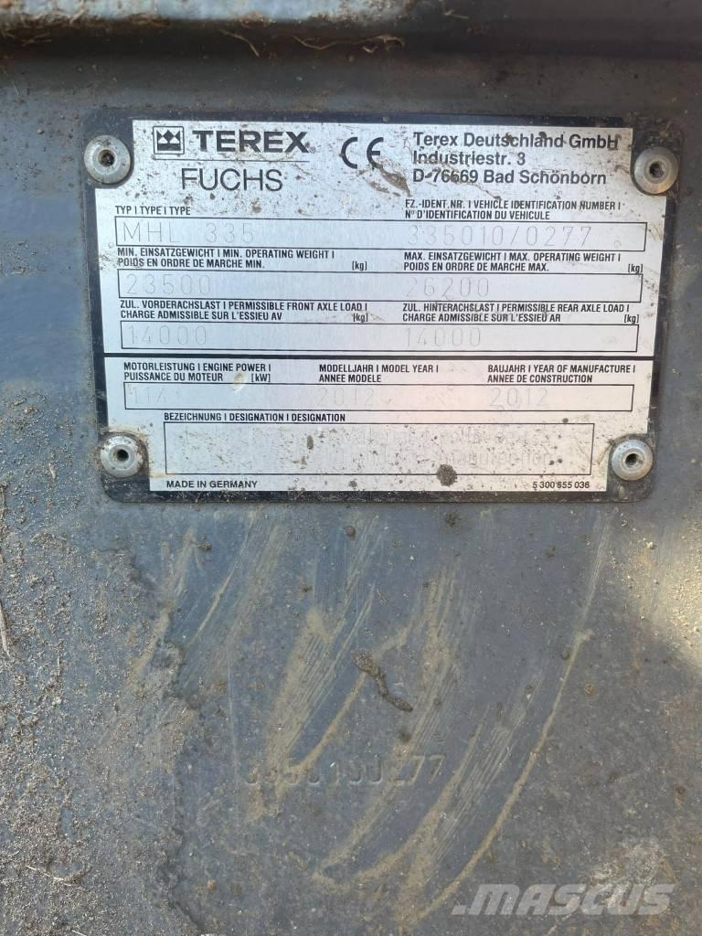 Fuchs MHL 335 폐기물/산업 처리기