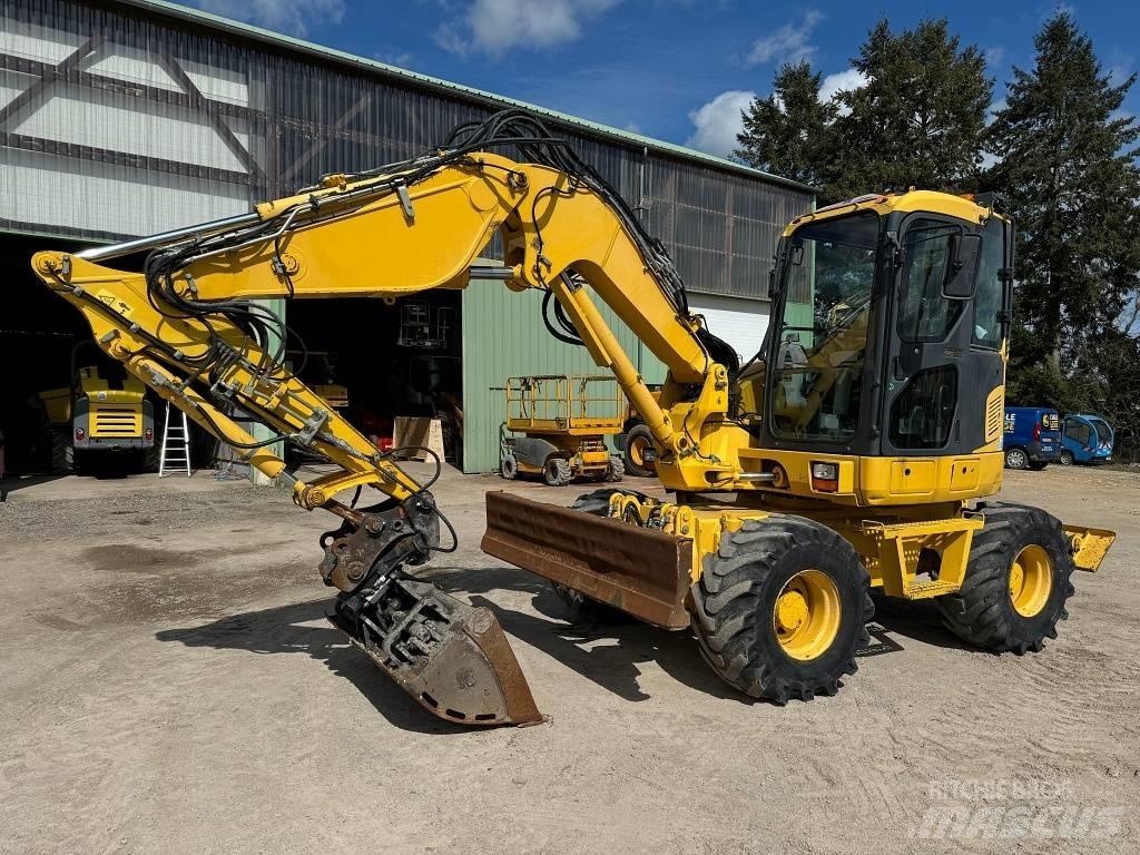 Komatsu PW 98 MR-8  휠 굴삭기