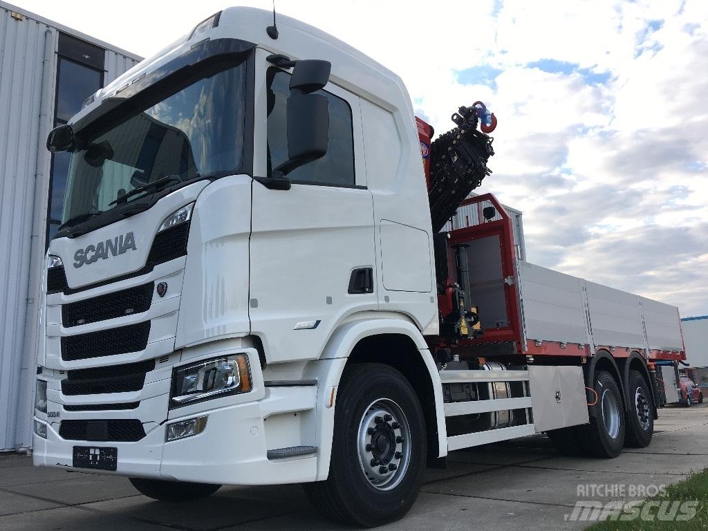 Scania R 500 LB 크레인 트럭