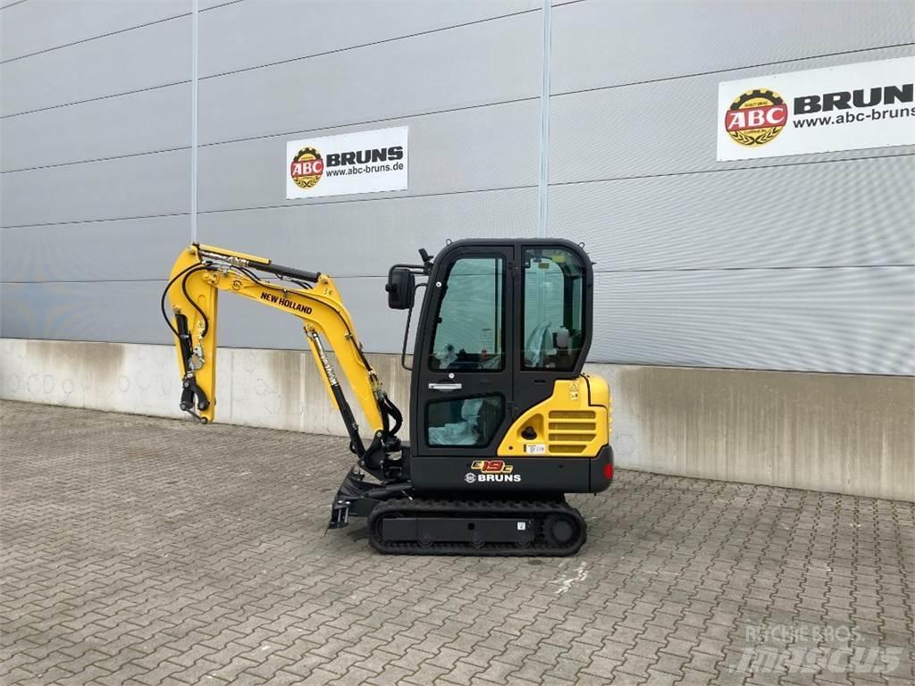 New Holland E 19C 소형 굴삭기 7톤 미만