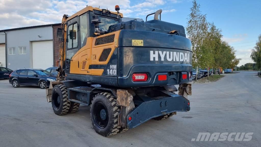 Hyundai HW 140  휠 굴삭기