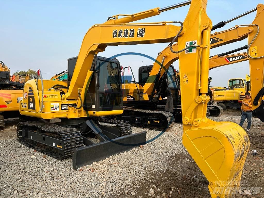 Komatsu PC 70 소형 굴삭기 7톤 미만