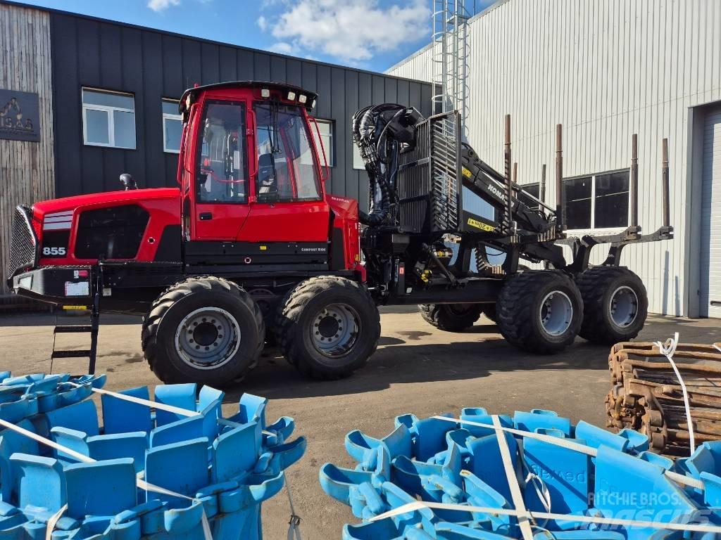 Komatsu 855 원목 포워더