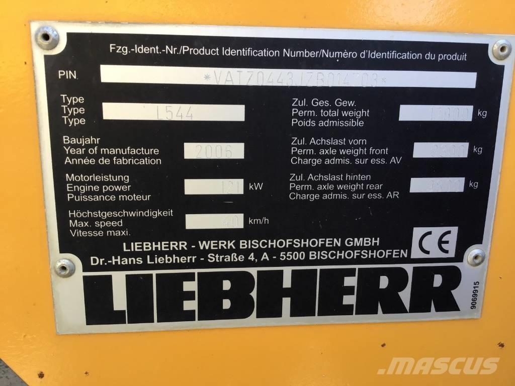 Liebherr L 544  휠로우더