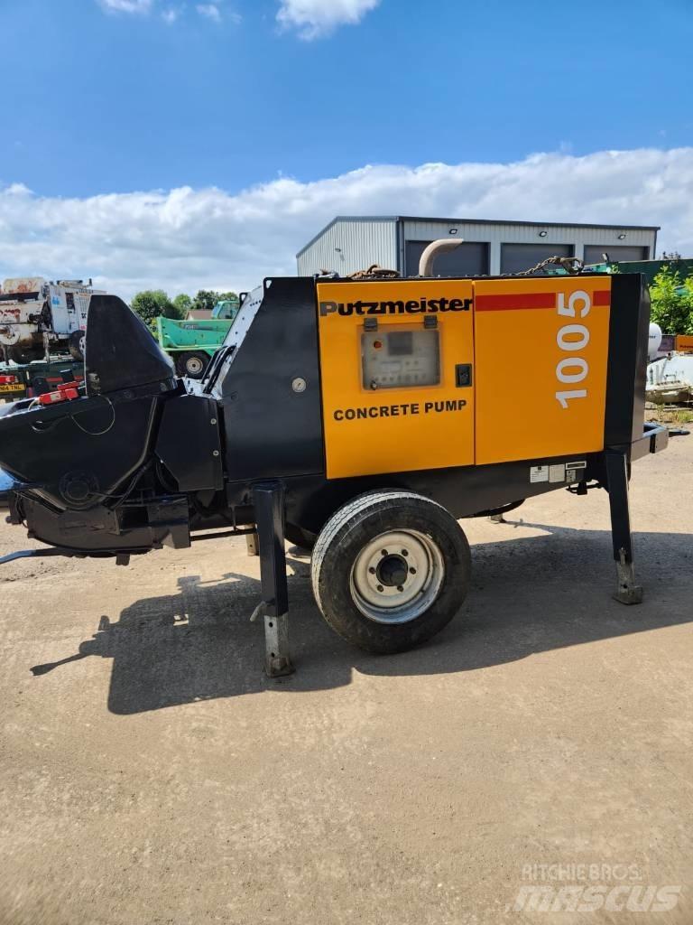 Putzmeister 1005D 콘크리트 펌프카