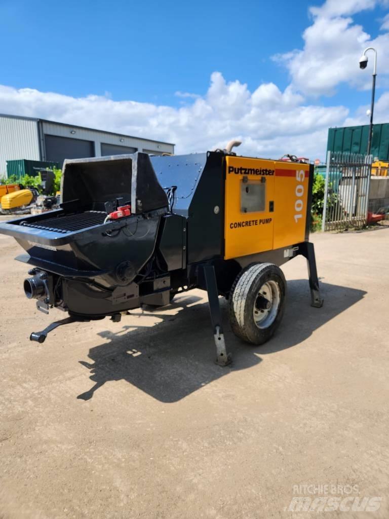 Putzmeister 1005D 콘크리트 펌프카