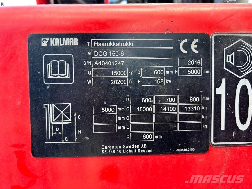 Kalmar DCG150-6 디젤 지게차