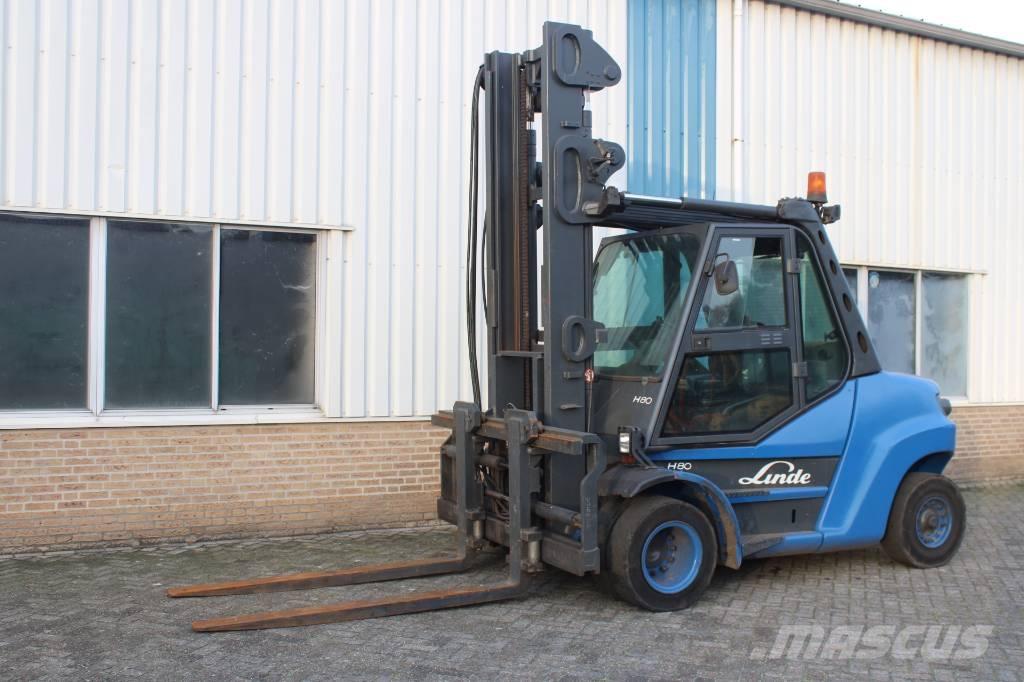 Linde H 80 D 900 디젤 지게차