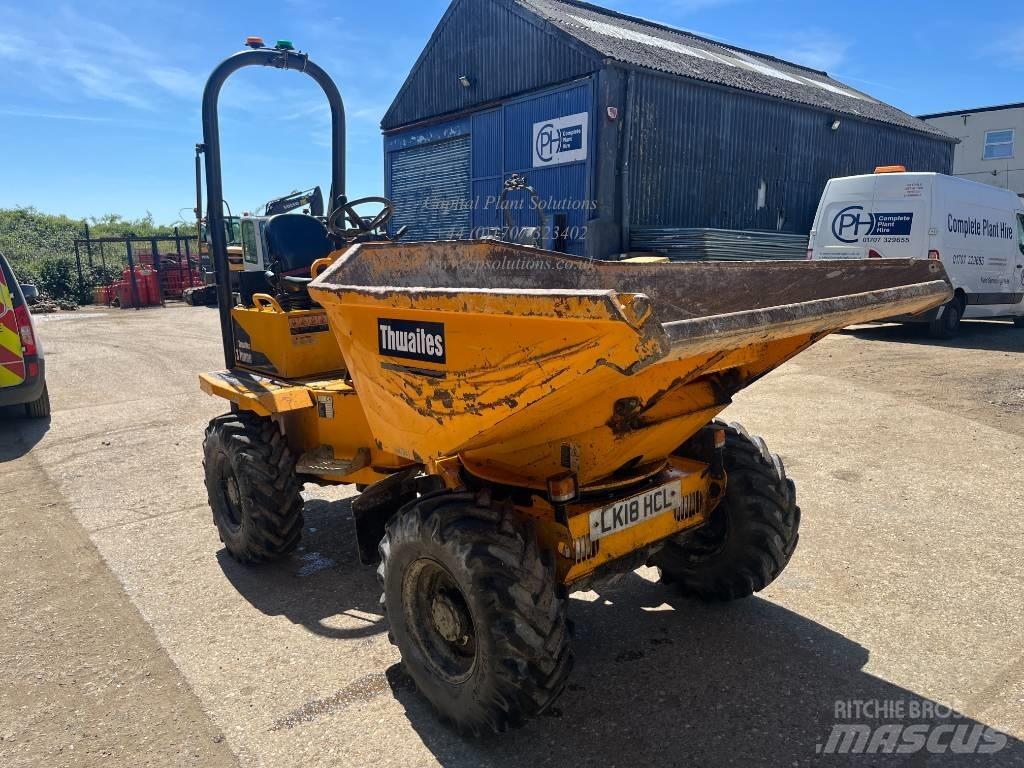Thwaites 3 tonne 건설현장 덤프트럭