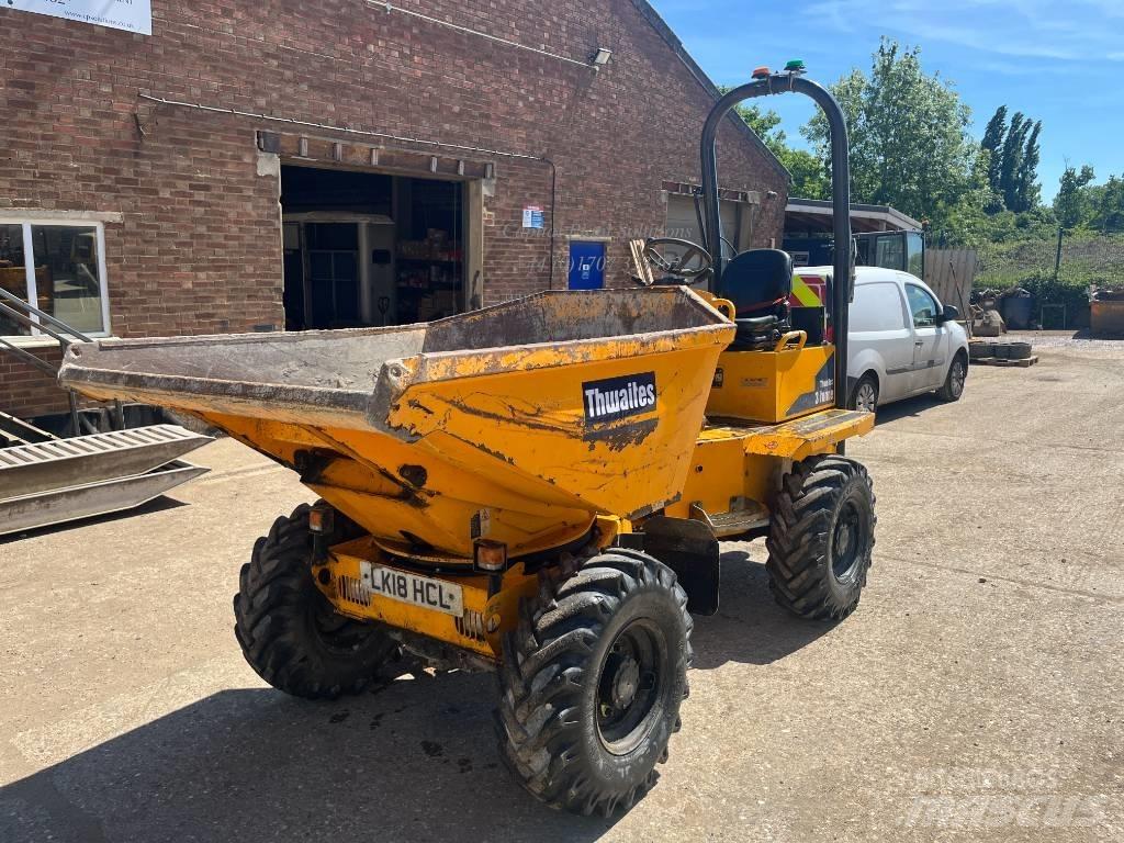 Thwaites 3 tonne 건설현장 덤프트럭